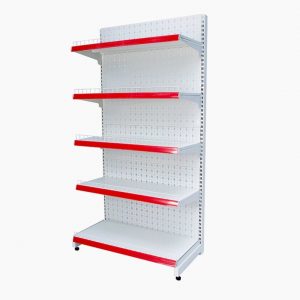 kệ siêu thị đơn tôn đục lỗ 90cm x 180cm
